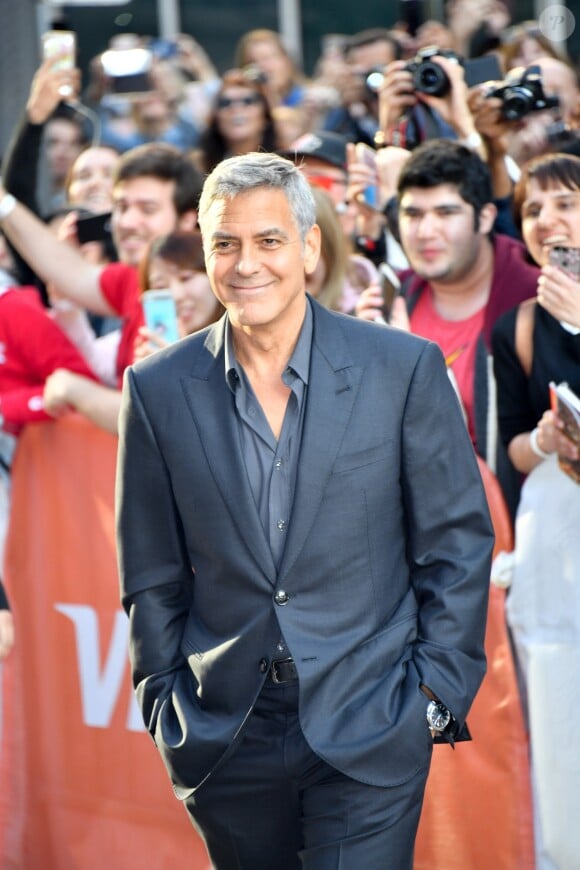 George Clooney à la première de "Suburbicon" au Toronto International Film Festival 2017 (TIFF), le 9 septembre 2017. © Igor Vidyashev via Zuma Press/Bestimage