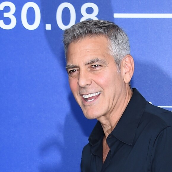 George Clooney au photocall de "Suburbicon" lors du 74e Festival International du Film de Venise (Mostra), le 2 septembre 2017.