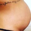 Mario Balotelli a publié une photo du ventre rond de sa compagne, Clelia, sur sa page Instagram le 8 septembre 2017.
