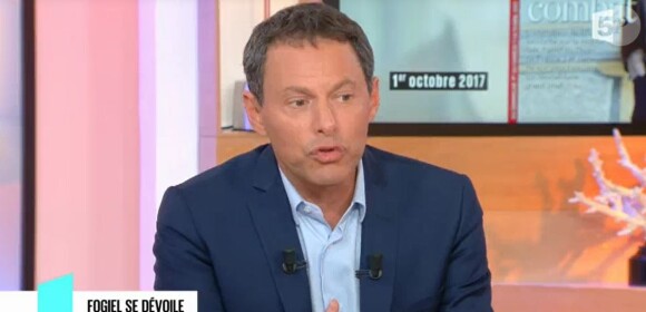 Marc-Olivier Fogiel dans "C L'Hebdo", samedi 30 septembre 2017, C8