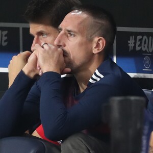 Franck Ribéry lors du match de Champions League "PSG - Bayern Munich (3-0)" au Parc des Princes à Paris, le 27 septembre 2017. © Cyril Moreau/Bestimage