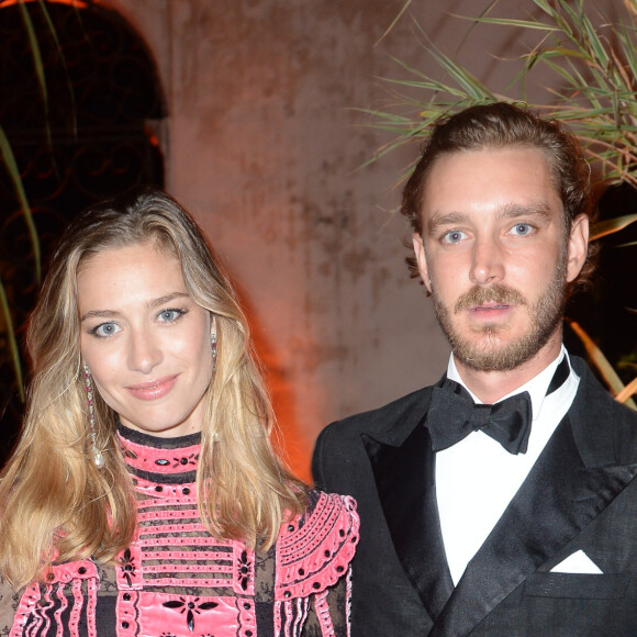 Beatrice Borromeo et son mari Pierre Casiraghi lors du dîner des "Franca Sozzani Awards" au 74e Festival International du Film de Venise, le 1er septembre 2017.