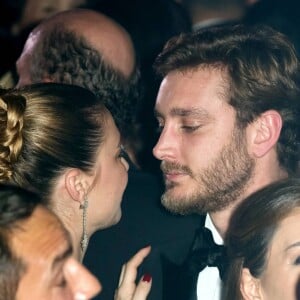 Beatrice Borromeo et Pierre Casiraghi au 63e Bal de la Rose au Sporting de Monte-Carlo à Monaco, le 18 mars 2017. © Pierre Villard / Palais Princier / SBM via Bestimage