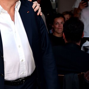 Semi-Exclusif - Nicolas Sarkozy et sa femme Carla Bruni-Sarkozy sont allés diner au restaurant "La Petite Maison" après avoir participé aux Journées d'études du Parti Populaire Européen à l'hôtel Méridien à Nice, le 1er juin 2016. © Bruno Bebert/Bestimage