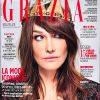 Couverture du magazine "Grazia" en kiosques le 6 octobre 2017.