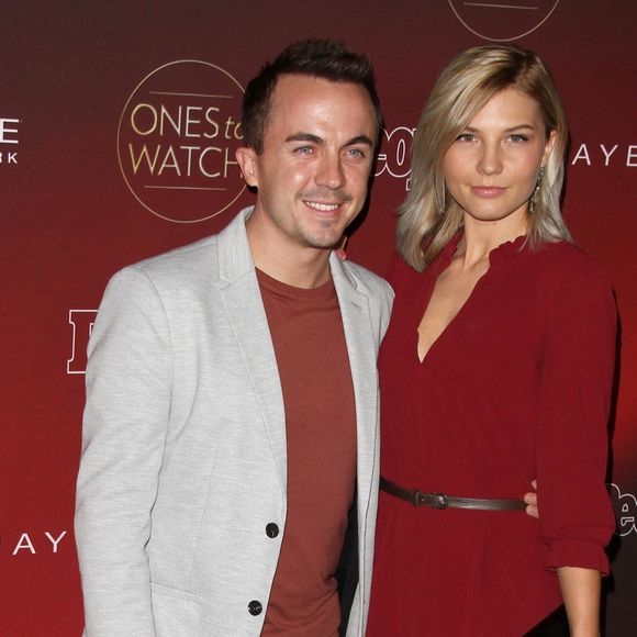 Frankie Muniz et sa compagne Paige Price à la soirée 'One's to Watch' à NeueHouse à Hollywood, le 4 octobre 2017.