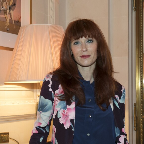 Exclusif - Audrey Fleurot lors de la soirée de remise du 10e prix Meurice pour l'art contemporain à l'hôtel Meurice à Paris le 9 octobre 2017. © Jean Picon via Bestimage