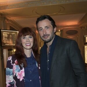 Exclusif - Audrey Fleurot et Michaël Cohen lors de la soirée de remise du 10e prix Meurice pour l'art contemporain à l'hôtel Meurice à Paris le 9 octobre 2017. © Jean Picon via Bestimage