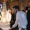 Exclusif - Le gateau des 10 ans lors de la soirée de remise du 10e prix Meurice pour l'art contemporain à l'hôtel Meurice à Paris le 9 octobre 2017. © Jean Picon via Bestimage