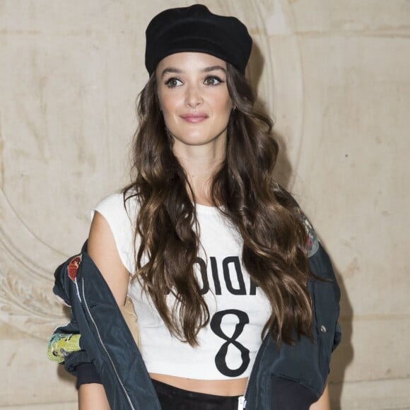 Charlotte Le Bon - People au défilé de mode printemps-été 2018 "Christian Dior" au Musée Rodin à Paris. Le 26 septembre 2017 © Olivier Borde / Bestimage