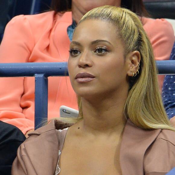 Beyoncé pendant l'US Open 2016 au USTA Billie Jean King National Tennis Center à Flushing Meadow, New York, le 1er Septembre 2016.