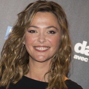 Sandrine Quétier lors du photocall de présentation du jury et des nouveaux couples de "Danse avec les Stars" au siège de TF1 à Boulogne-Billancourt, le 28 septembre 2017. © Pierre Pérusseau/Bestimage