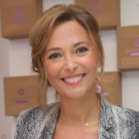 Semi-exclusif - Sandrine Quétier - Pré-ouverture de la boutique éphémère QVC à Paris, France, le 6 septembre 2017. © Veeren/Bestimage