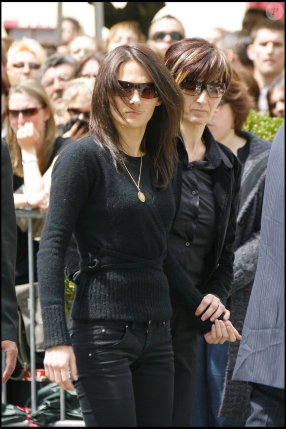 Obsèques de Grégory Lemarchal à Chambéry le 3 mai 2007.