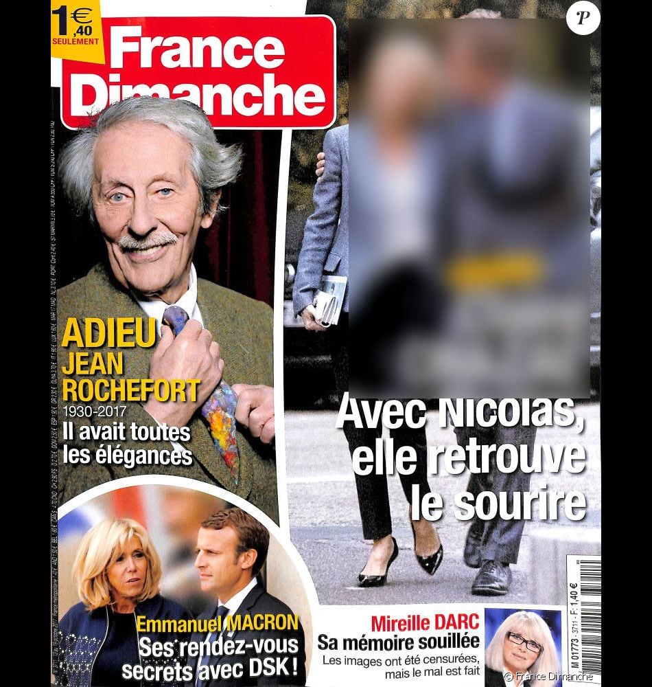 France Dimanche Ils Vont Finir Par Me Buter Couverture du magazine France Dimanche, en kiosques le 13 octobre 2017