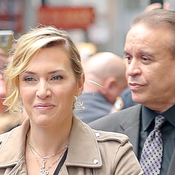 Kate Winslet après avoir participé à l'émission ''Good Morning America'' à New York, le 26 septembre 2017