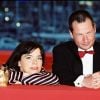 Lars von trier et Björk, primés à Cannes pour "Dancer in the Dark", en mai 2000.