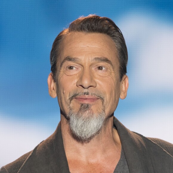 Exclusif - Florent Pagny - Enregistrement de l'émission "Dernier Show" de Michel Sardou, qui sera diffusée le 21 octobre en prime time sur France 2, depuis le Palais des Sports à Paris, le 12 septembre 2017.  © Pierre Perusseau / Bestimage