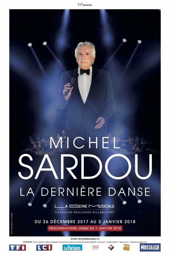 Michel Sardou - La Dernière Danse - tournée 2017-2018.