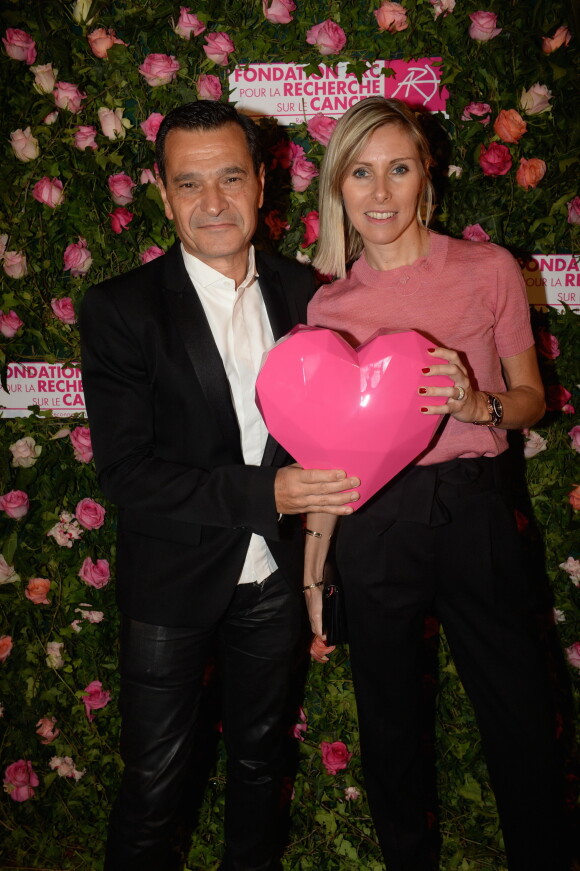 Exclusif - Virginie Serres et Philippe Benacin (Interparfums) - 4ème soirée "For The Women We Love" dédiée à la recherche sur le cancer du sein à l'hôtel d'Evreux à Paris, le mardi 17 octobre 2017. © Rachid Bellak/Bestimage