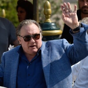 Gérard Depardieu à l'hôtel Excelsior lors du 74ème Festival International du Film de Venise, la Mostra le 6 septembre 2017.