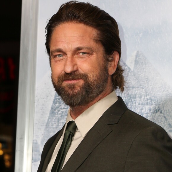 Gerard Butler à la première de 'Geostorm' au Warner Bros à Hollywood, le 16 octobre 2017