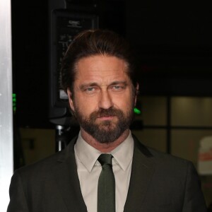 Gerard Butler à la première de 'Geostorm' au Warner Bros à Hollywood, le 16 octobre 2017