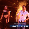 Agustin Galiana et Candice Pascal lors du second prime de "Danse avec les stars 8" (TF1), samedi 21 octobre 2017.