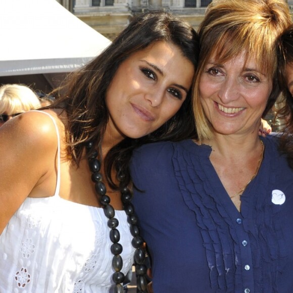 Karine Ferri, Laurence Lemarchal, Stéphanie Fugian - Soirée pour les associations de Laurette Fugain et Grégory Lemarchal sur le parvis de l'hôtel de ville à Paris, le 22 septembre 2010.