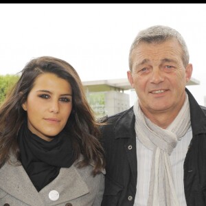 Laurence Lemarchal, Karine Ferri, Pierre Lemarchal et Charlotte Valandrey - Marche contre la leucémie avec l'association Laurette Fugain. Paris, le 17 mai 2009.