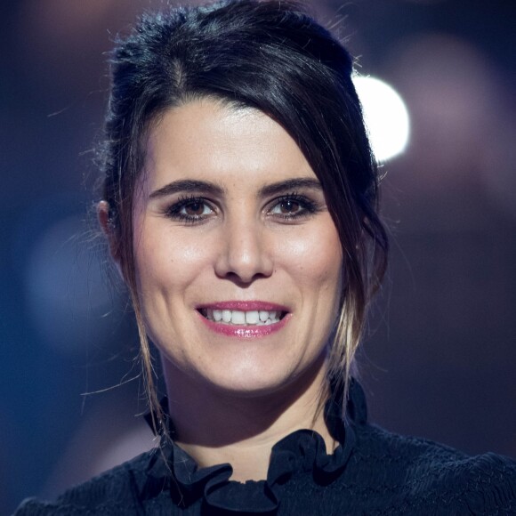 Exclusif - Karine Ferri - Emission hommage à "Grégory Lemarchal, 10 ans après l'histoire continue" au Zénith de Paris et retransmis en direct sur TF1 le 7 janvier 2017. © Cyril Moreau/Bestimage