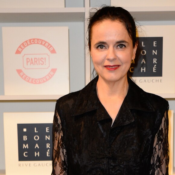 Amélie Nothomb - Soirée d'inauguration de l'exposition PARIS! au Bon Marché à Paris le 7 septembre 2016.  © Coadic Guirec/Bestimage