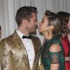 Matthew Morrison et sa femme Renee Puente - People à la soirée Elton John AIDS foundation 2016 à West Hollywood le 26 février 2017.