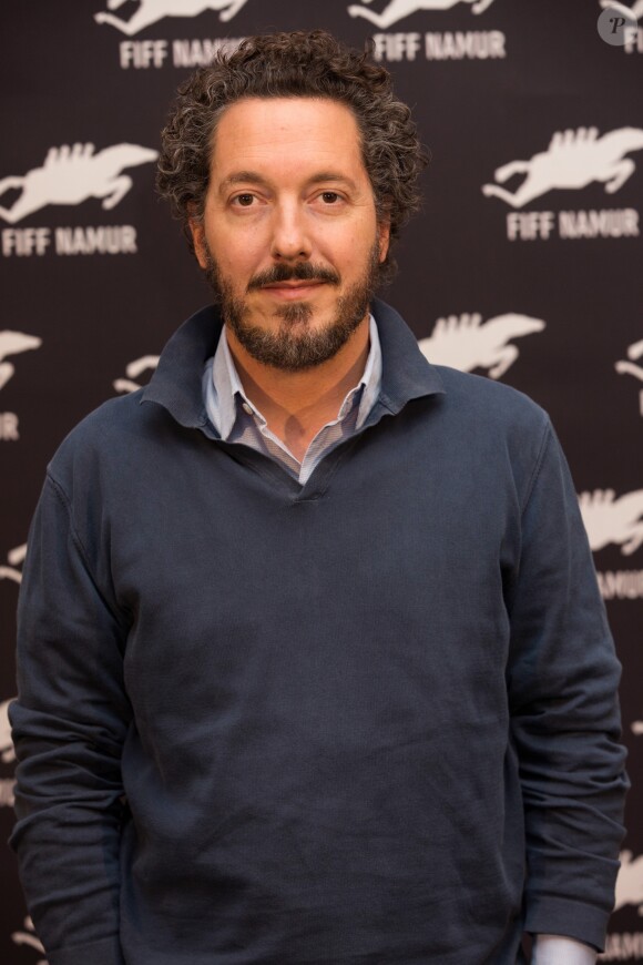 Guillaume Gallienne au photocall du film "Maryline" lors du 32ème Festival International du Film Francophone, à Namur, le 2 octobre 2017.