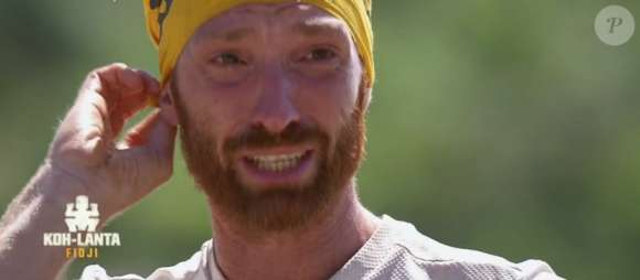 Maxime - "Koh-Lanta Fidji" sur TF1. Le 29 septembre 2017.