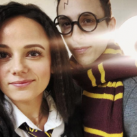 Alizée et Grégoire, complices, se déguisent en personnages d'Harry Potter !