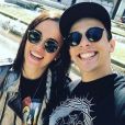 Alizée et Grégoire Lyonnet posent sur Instagram, le 16 mai 2017.