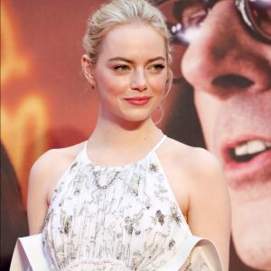 Emma Stone - Les célébrités arrivent au photocall du film "Battle of the Sexes" lors du festival du film BFI de Londres le 7 octobre 2017.