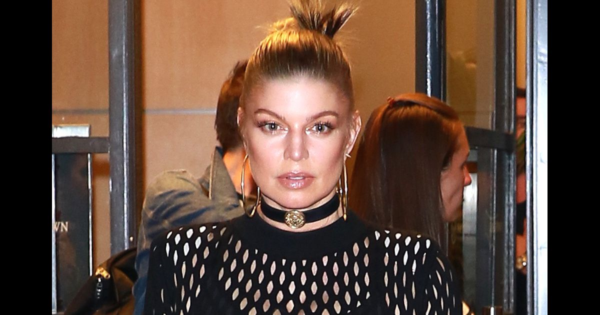 Fergie quitte les studios de l'émission télé 'Watch What Happens Live