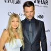 Josh Duhamel et sa femme Fergie - People au gala de l'amfAR à l'hôtel Plaza à New York. Le 10 juin 2014.