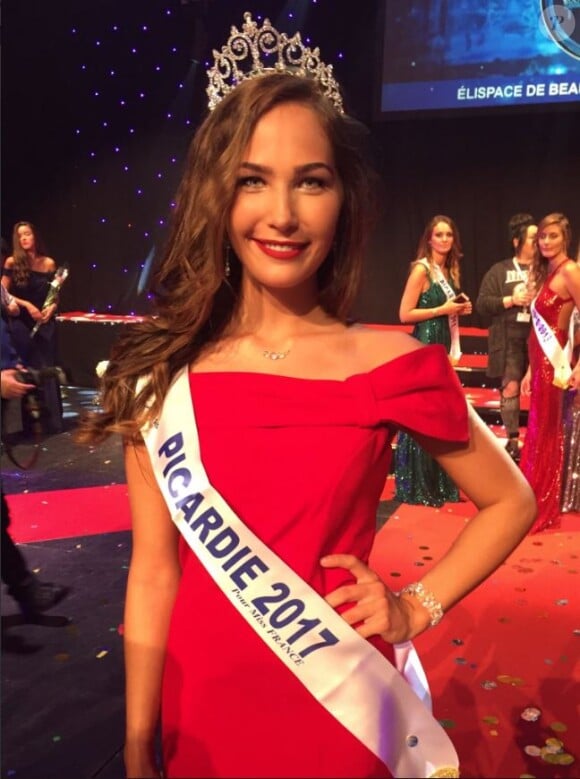 Paoulina Prylutska élue Miss Picardie pour Miss France 2018