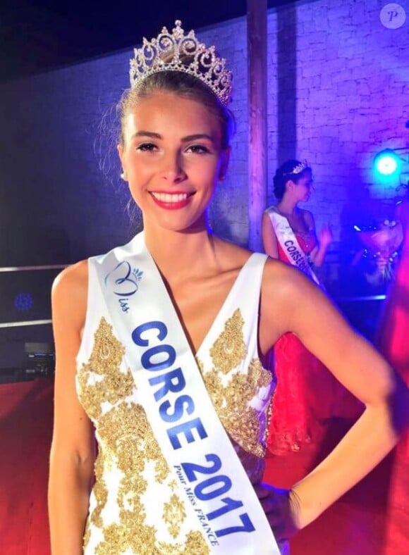 Eva Colas élue Miss Corse pour Miss France 2018