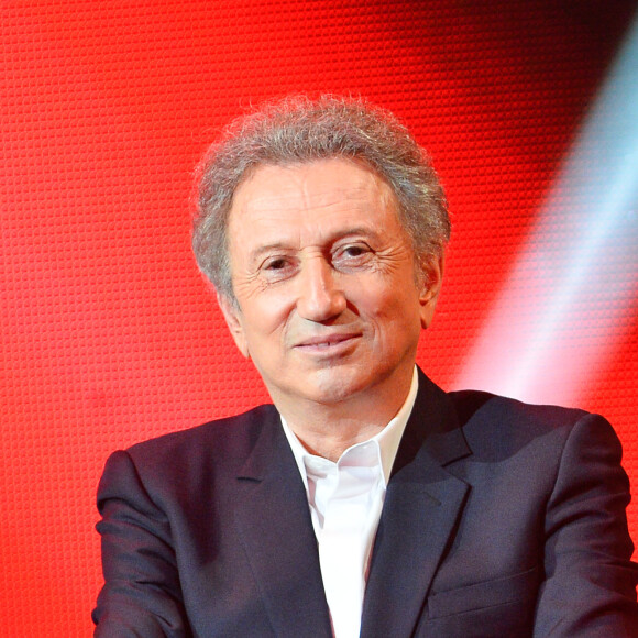 Exclusif - Michel Drucker - Enregistrement de l'émission "Le Grand Show de l'humour" présentée par M.Drucker au Palais des Sports à Paris. Le 15 mai 2017. L'émission sera diffusée le samedi 20 Mai sur France 2. © Coadic Guirec/ Bestimage