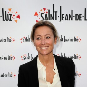 Anne-Sophie Lapix à la cérémonie de clôture du 3ème festival international de Saint-Jean-de-Luz, le 8 octobre 2016. © Patrick Bernard/Bestimage