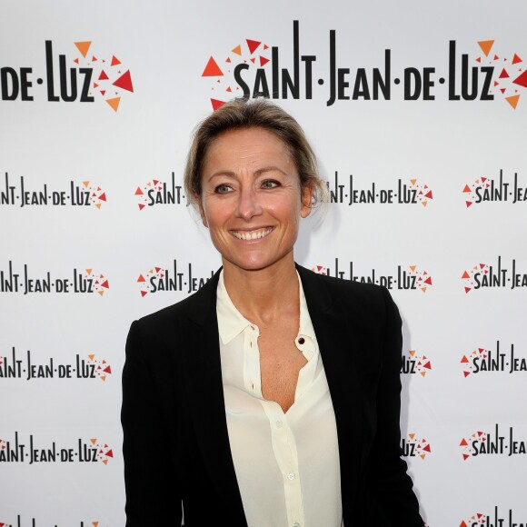 Anne-Sophie Lapix à la cérémonie de clôture du 3ème festival international de Saint-Jean-de-Luz, le 8 octobre 2016. © Patrick Bernard/Bestimage