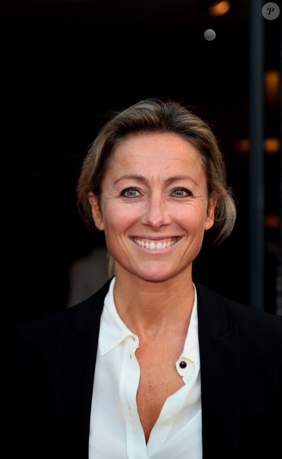Anne-Sophie Lapix à la cérémonie de clôture du 3ème festival international de Saint-Jean-de-Luz, le 8 octobre 2016. © Patrick Bernard/Bestimage