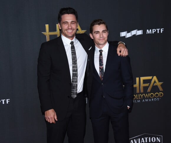 James Franco et son frère Dave Franco à la 21ème soirée annuelle Hollywood Film Awards à l'hôtel Beverly Hilton à Beverly Hills, le 5 novembre 2017 © Chris Delmas/Bestimage