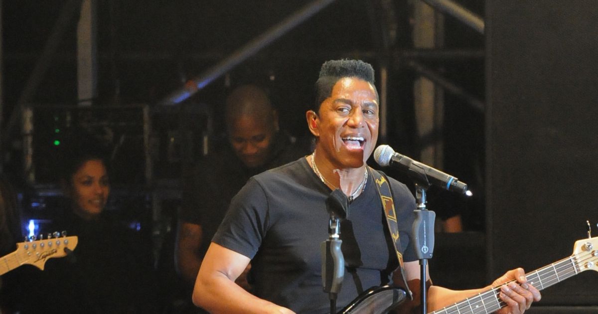 Jermaine Jackson en concert au festival de Blackpool en Angleterre le ...