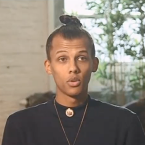 Stromae témoignage dans le documentaire "Malaria Business" pour l'émission "Investigatiôns" que diffusera France Ô, le 29 novembre 2017.