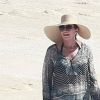 Exclusif - Caitlyn Jenner profite d'une belle journée ensoleillé avec son amie Candis Cayne sur une plage à Los Cabos au Mexique, le 29 octobre 2017